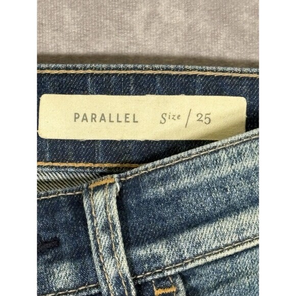 Pilcro And The Letterpress Jeans Women’s 25 Parallel Double Knee Straight Leg - Picture 3 of 6